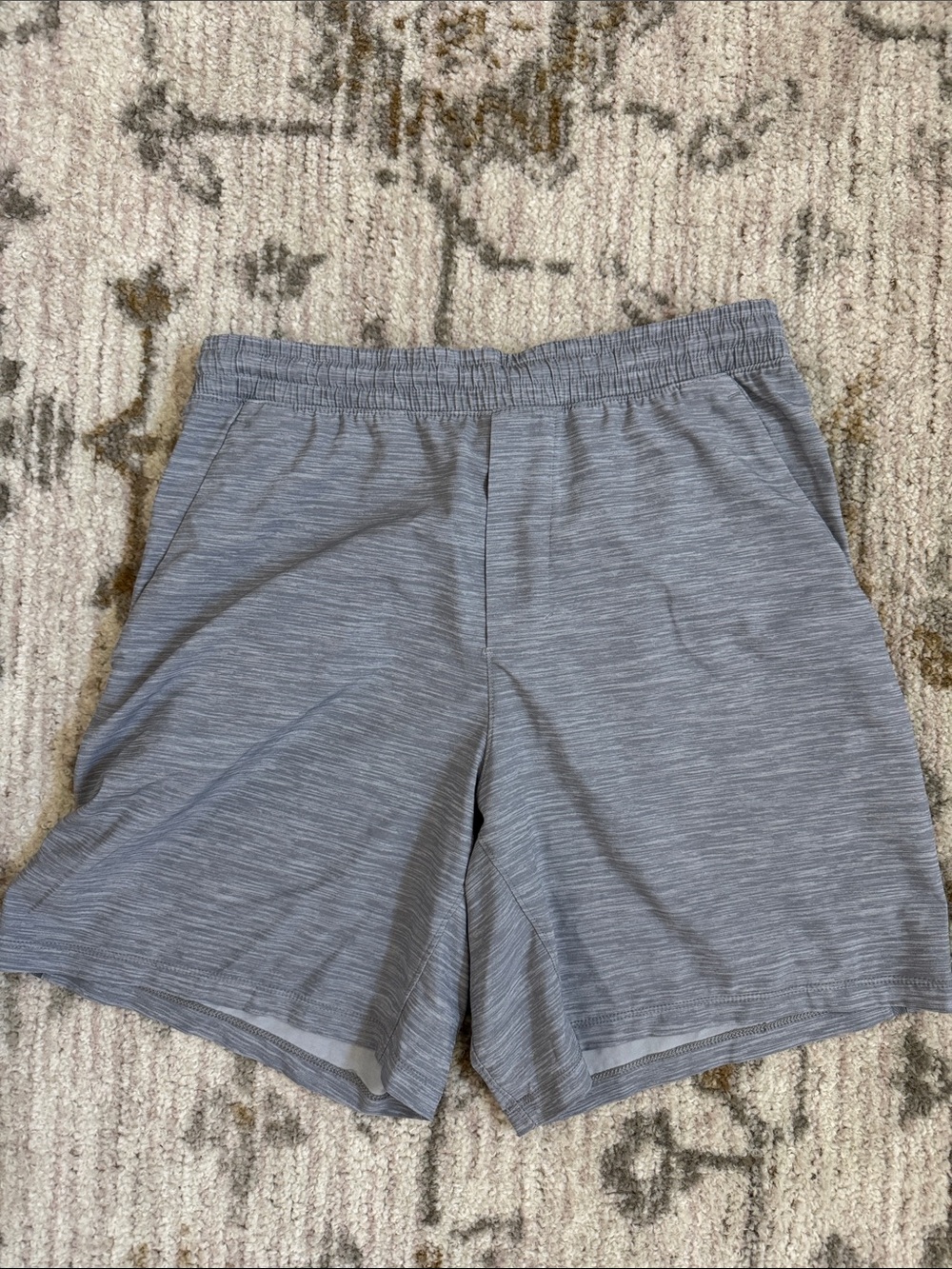 Men's Lululemon Linerless Gray Athletic Shorts